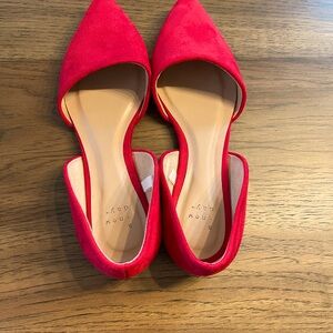 a new day Women's Red Flats